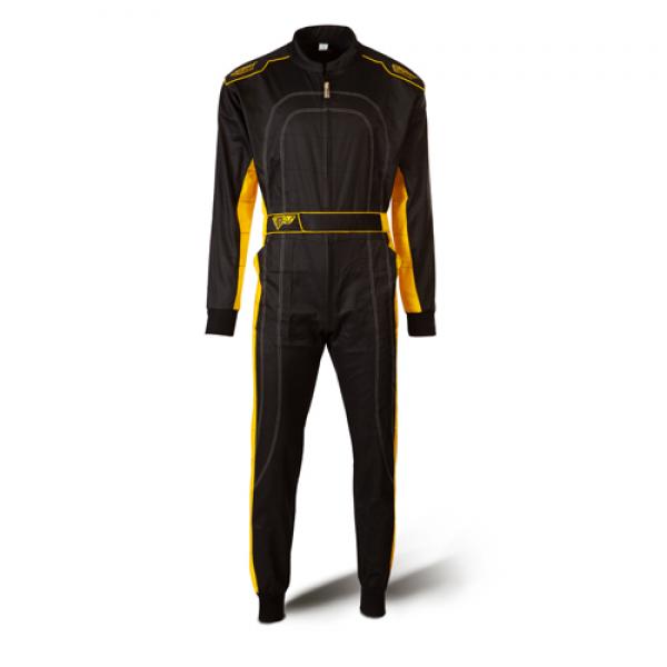 Speed Overall Hobby | DENVER HS-2 | schwarz,gelb | Gr. XL